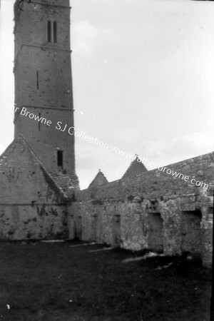 ABBEY TOWER FROM DORMITORY